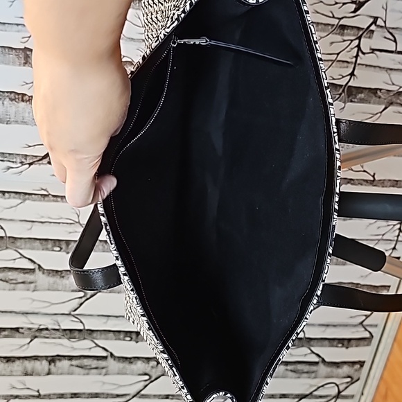 Zadig & Voltaire Monogram Initiale Le Tote2 Printed Tote Bag - Picture 6 of 11